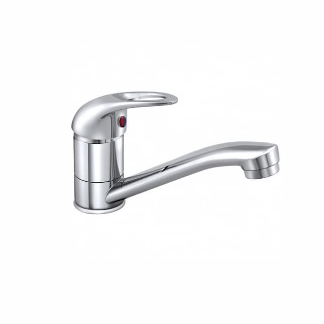 Смеситель для мойки и умывальника Славен СЛ-ОД-Р20 с коротким изливом, одноручный, Р20