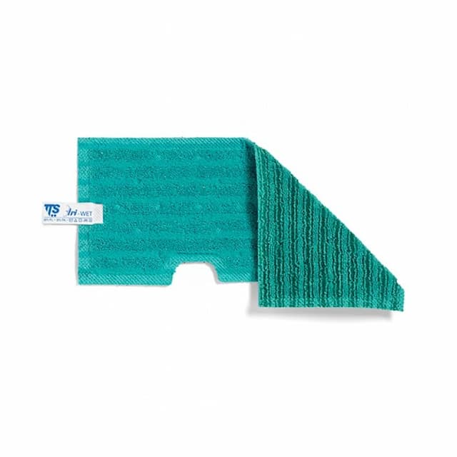 Моп TTS из микрофибры двусторонний для нескользящих и абразивных поверхностей, серо-зеленый