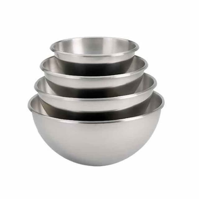 Миска полусферическая 2,1л d20см, без ручек, нерж.сталь DE BUYER 3372.20