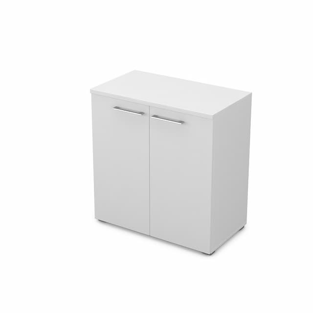 Шкаф АЛСАВ Gloss line 9НШ.023.1 белый премиум/металл глянец