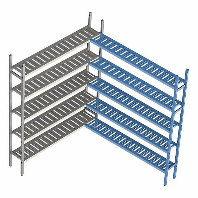 Стеллаж модульный угловой дополнительный POLAIR LOAD.ME POLY 21AL.5PP40.13C