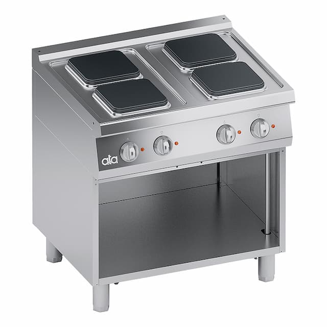 Плита электрическая ATA ELECTRIC RANGE 4 PLATES + OPEN CABINET