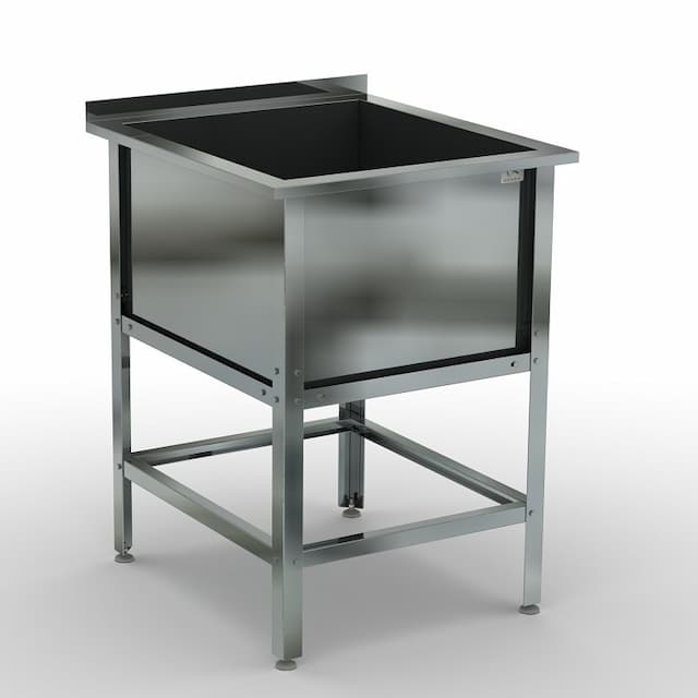 Ванна котломоечная сварная с бортом ВМСБ/1-120/63 КОБОР 