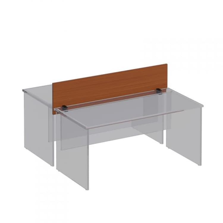 Экран настольный Юнитекс ДИН-Р (140x38x2.5) ДР 882 ОФ французский орех
