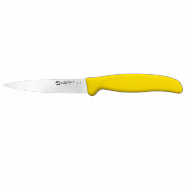 Нож Sanelli Ambrogio серии Supra Colore, ST82011Y, для овощей 110 мм, желтый