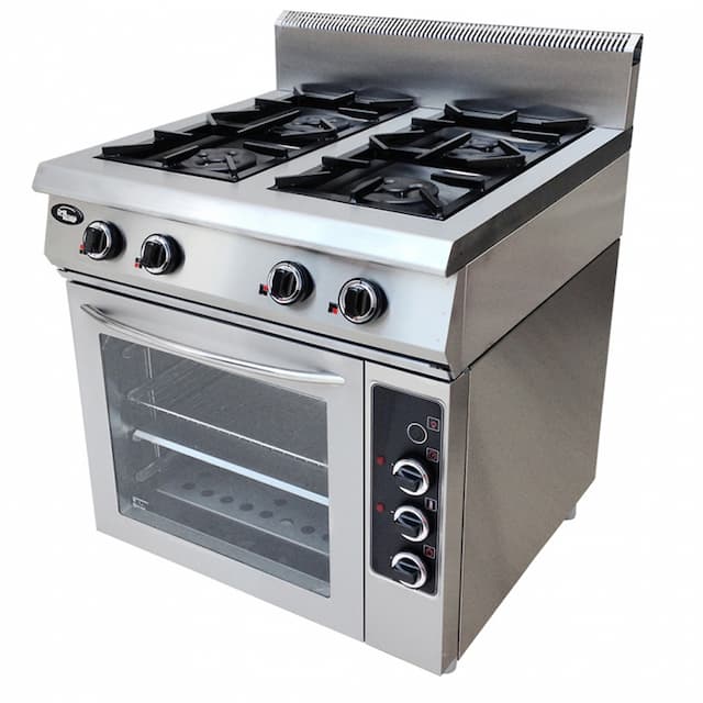 Плита газовая с духовкой Grill Master Ф4ПДГ/800(г), арт. 50001г