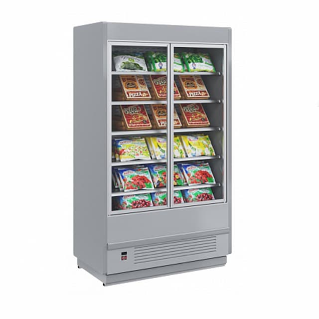 Витрина морозильная Полюс CUBA FC20-07 VL 1,0-1 0300 (низкотемп. фронт)