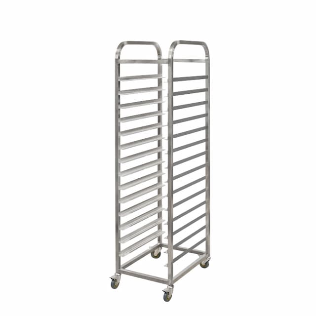 Тележка-шпилька для подносов Luxstahl ТШГ-10 нерж