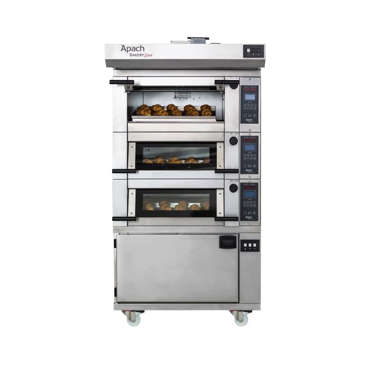 Печь подовая с расстойкой APACH BAKERY LINE E2K4P DP