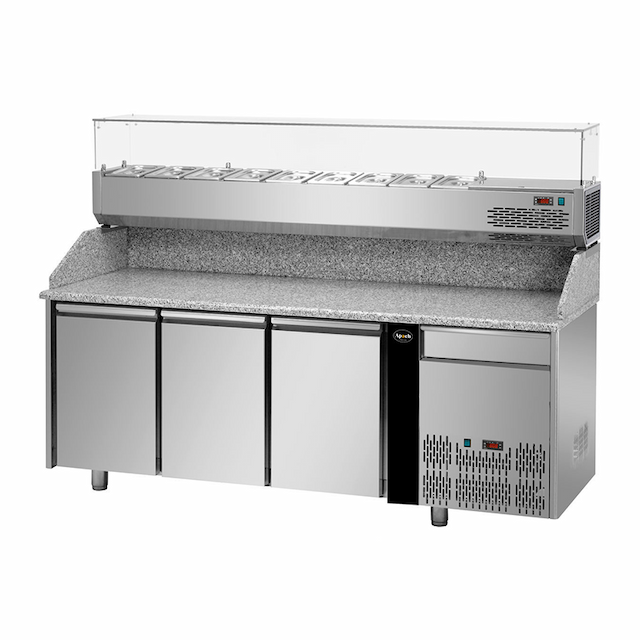 Стол для пиццы Apach APZ02+VR4 160 VD